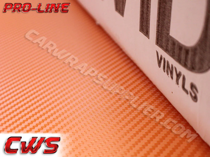 Carbon Fiber 3D: Orange (interior use) - Image 3