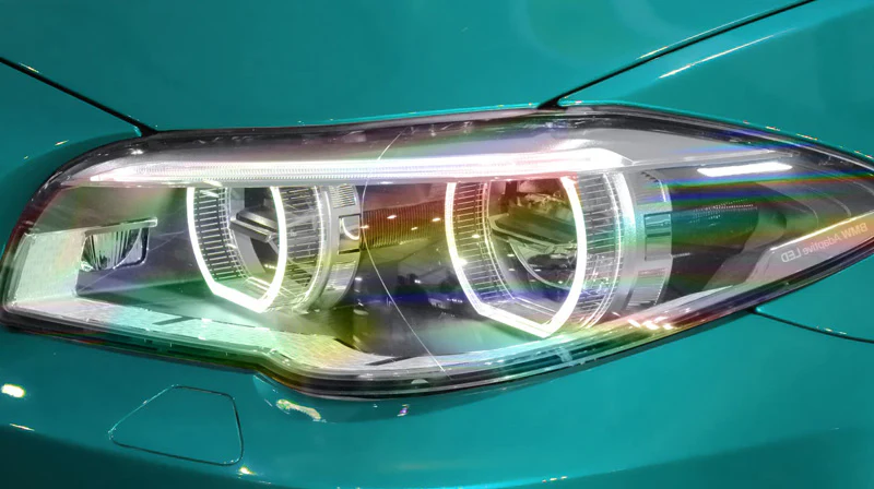 Headlight Tint: Holographic Clear Laser - Image 3